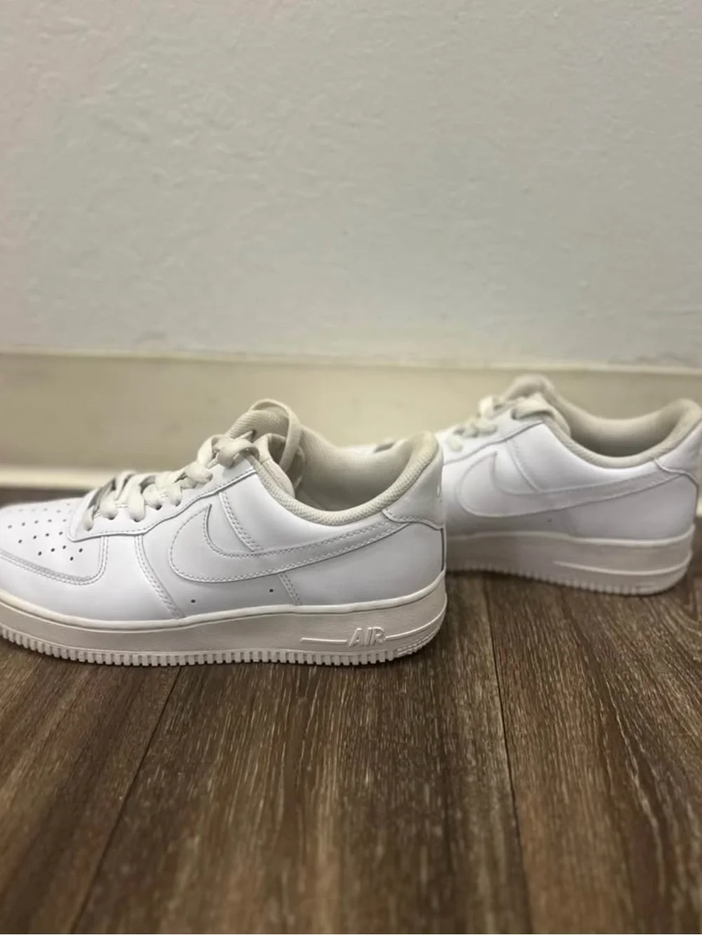 Nike White Low-Top Sneakers